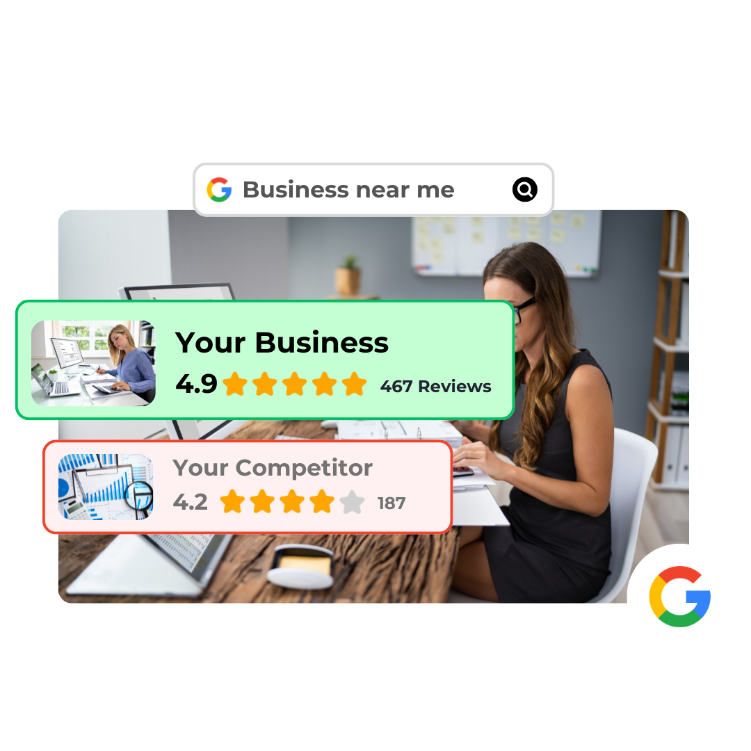 More 5-star reviews than every competitor on your street